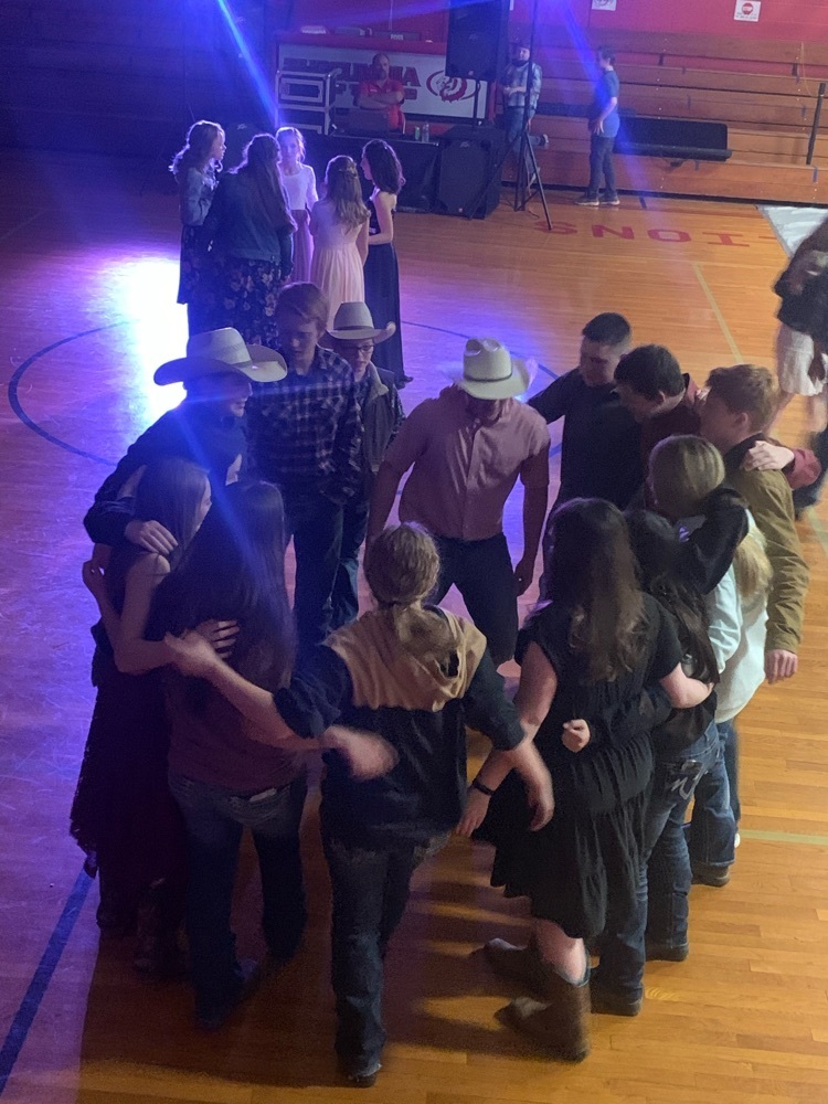 dancing in a circle