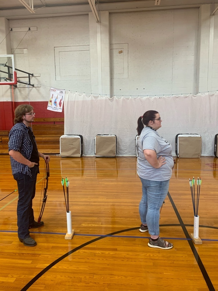 miss grant and mr saylor archery PD