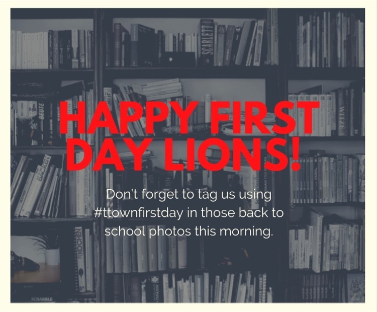 happy first day lions graphic