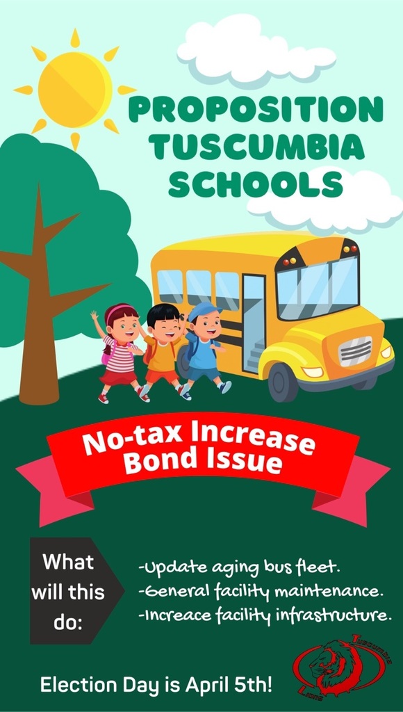 no-tax increase bond issue proposition Tuscumbia schools